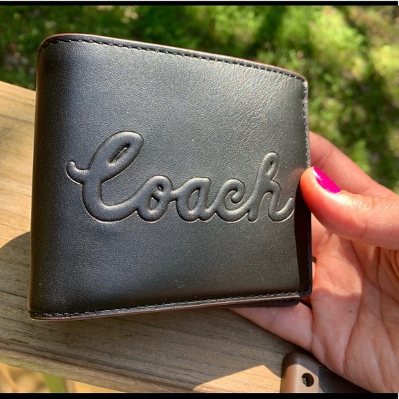 Authentic Coach Calf leather 2 in 1 wallet/Card/ID - Picture 3 of 7